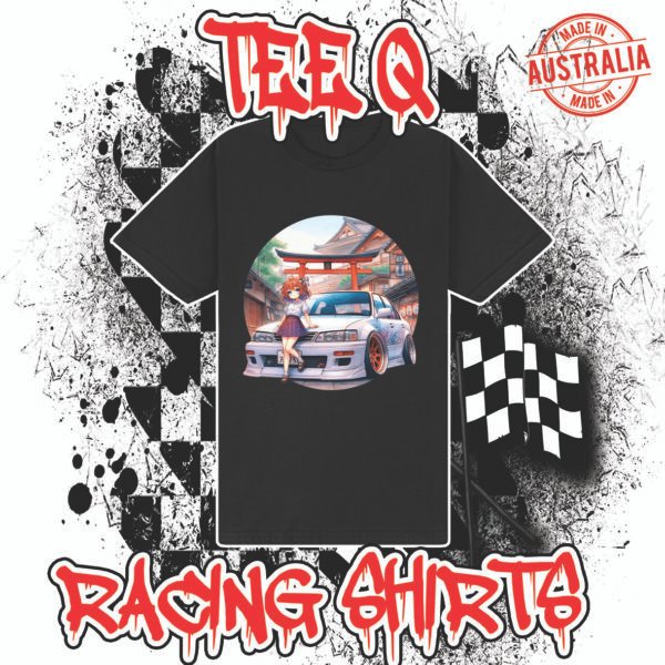Cute Toyota Mark II Tourer V JZX100 Anime Girl